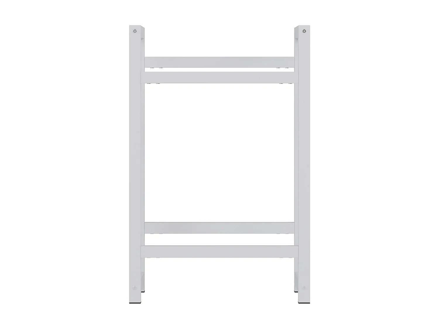 Support pour caisses de boissons - Métal - Blanc - Stack