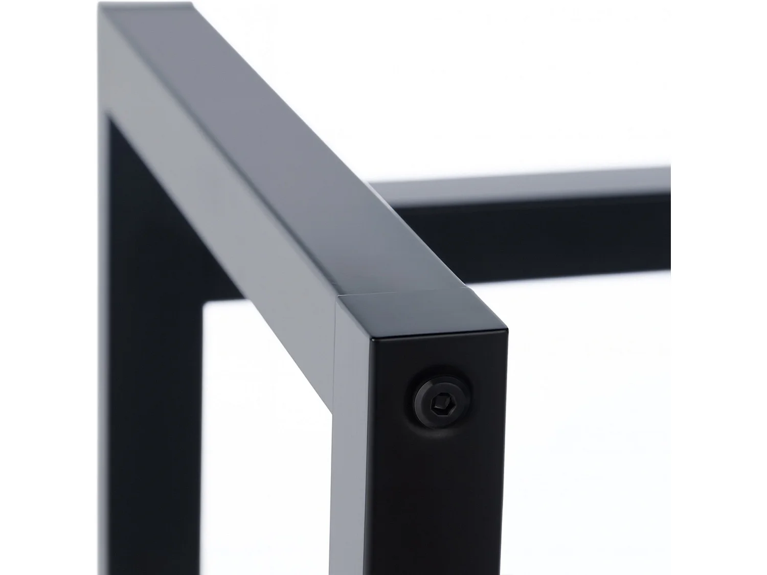 Support pour caisses de boissons - Métal - Noir - Stack