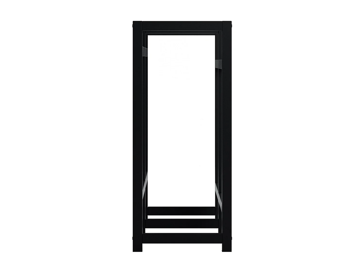 Support pour caisses de boissons - Métal - Noir - Stack