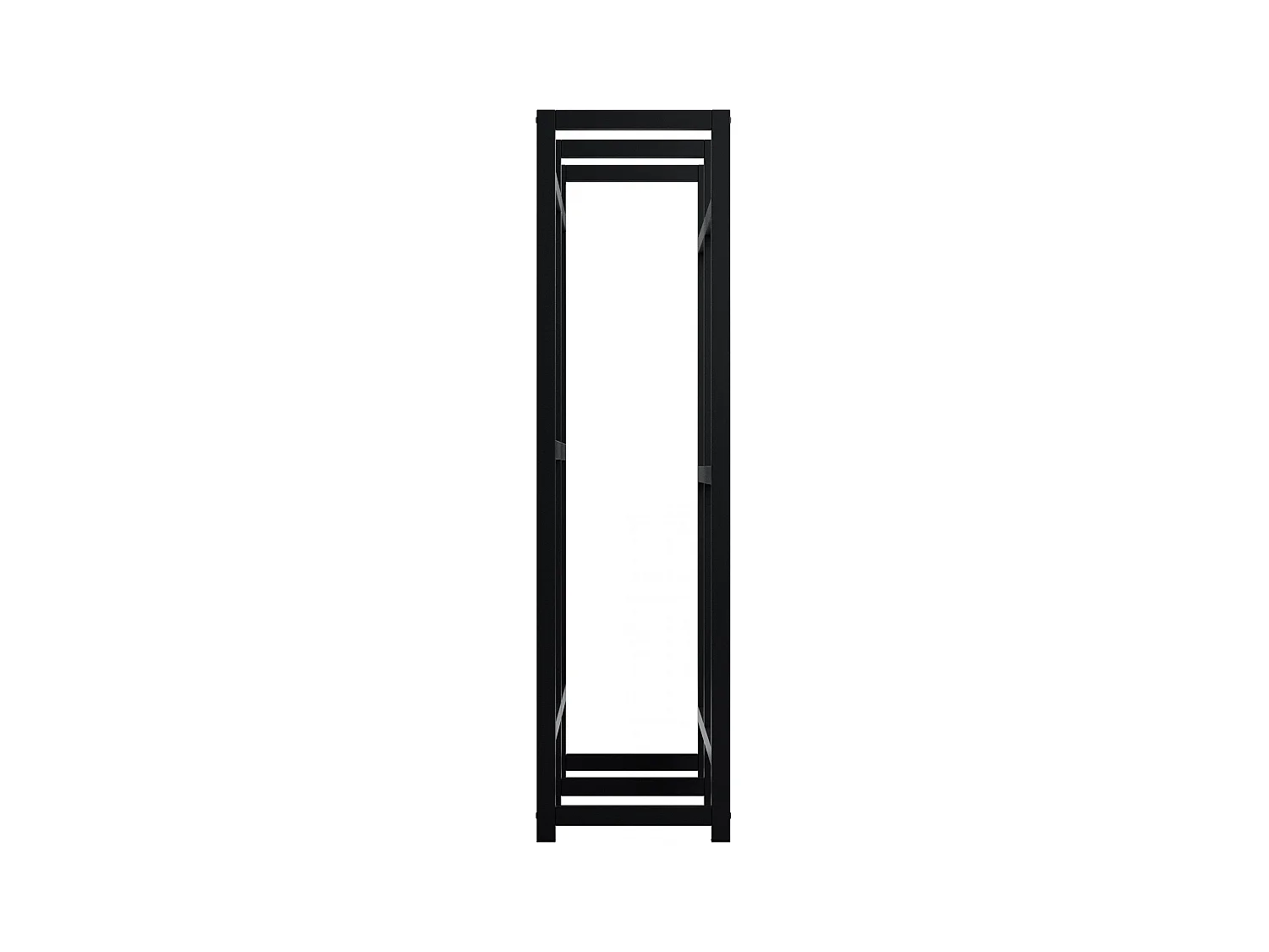 Support pour caisses de boissons - Métal - Noir - Stack