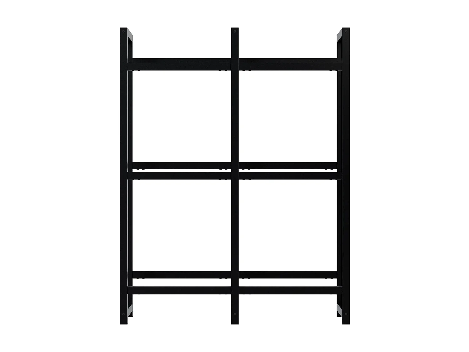 Getränkekistenständer - Metall - schwarz - Stack