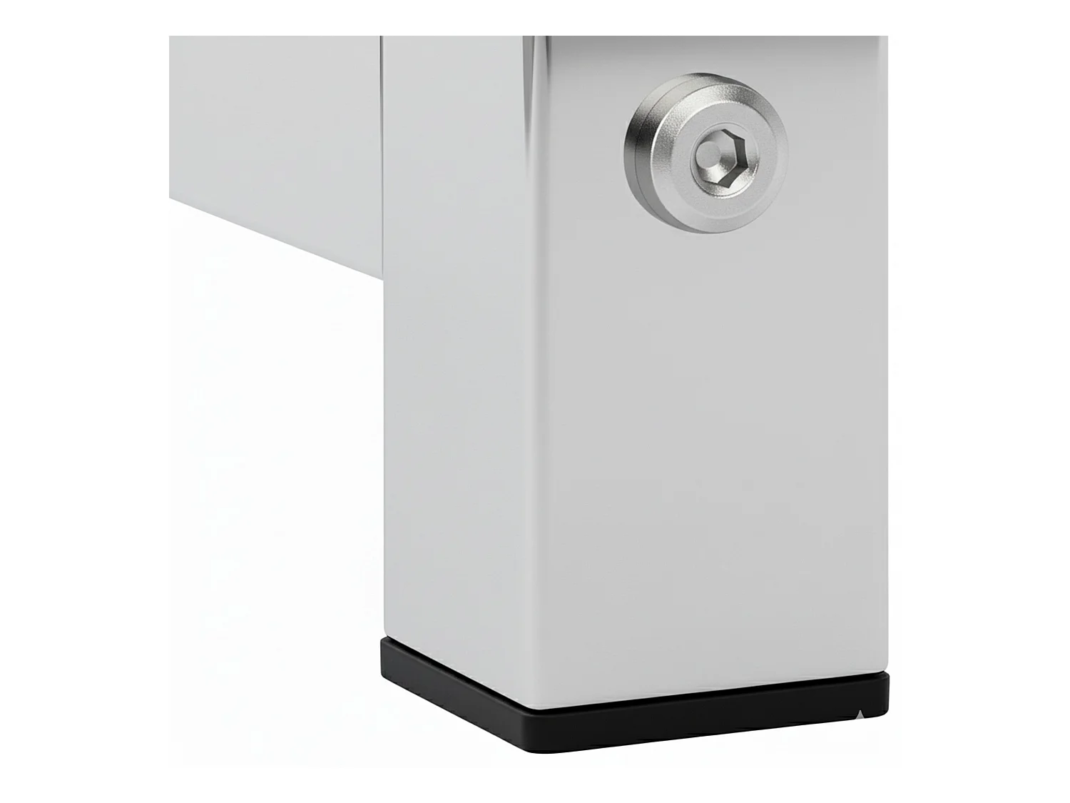 Support pour caisses de boissons - Métal - Chrome - Stack