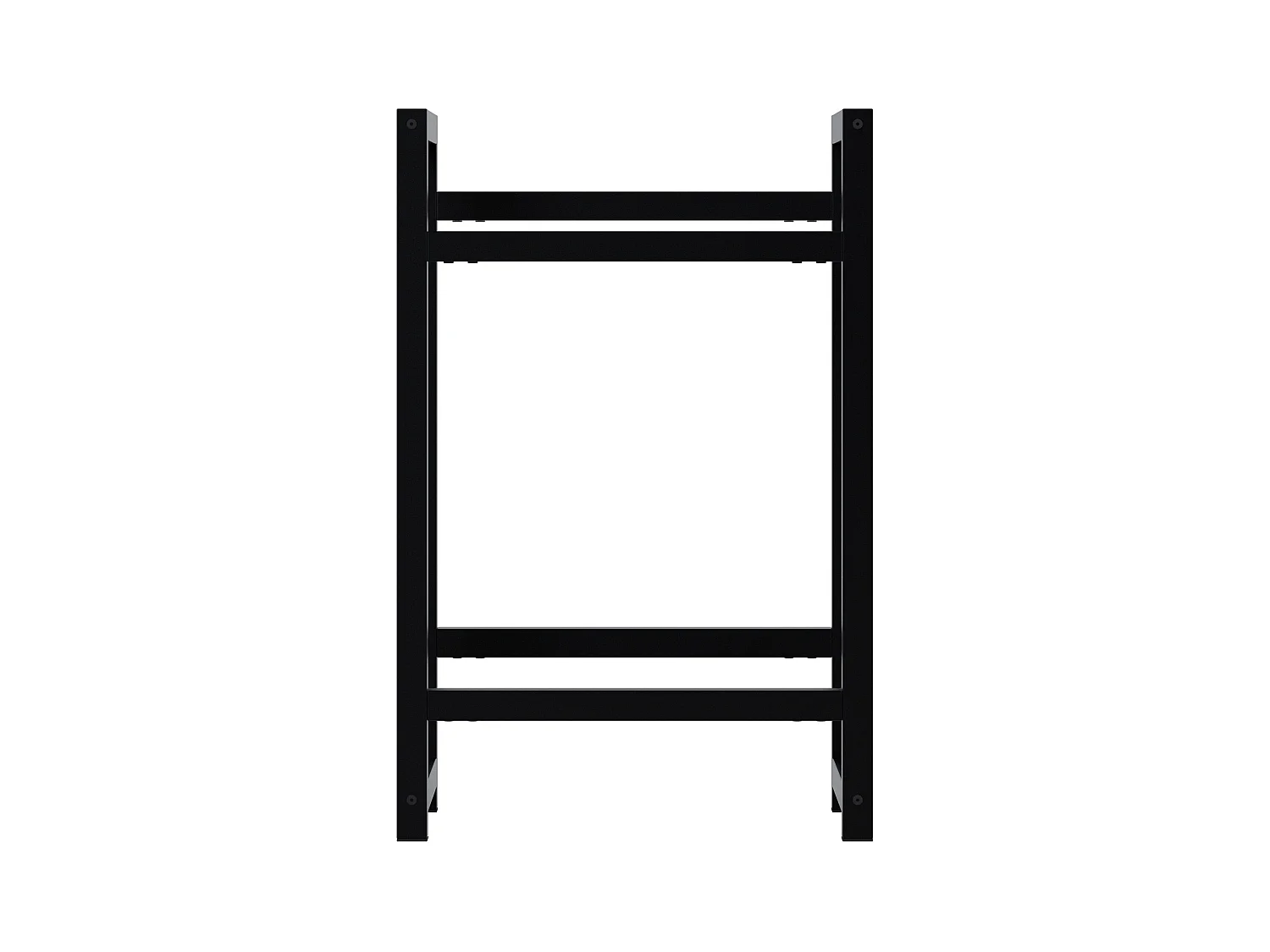 Getränkekistenständer - Metall - schwarz - Stack