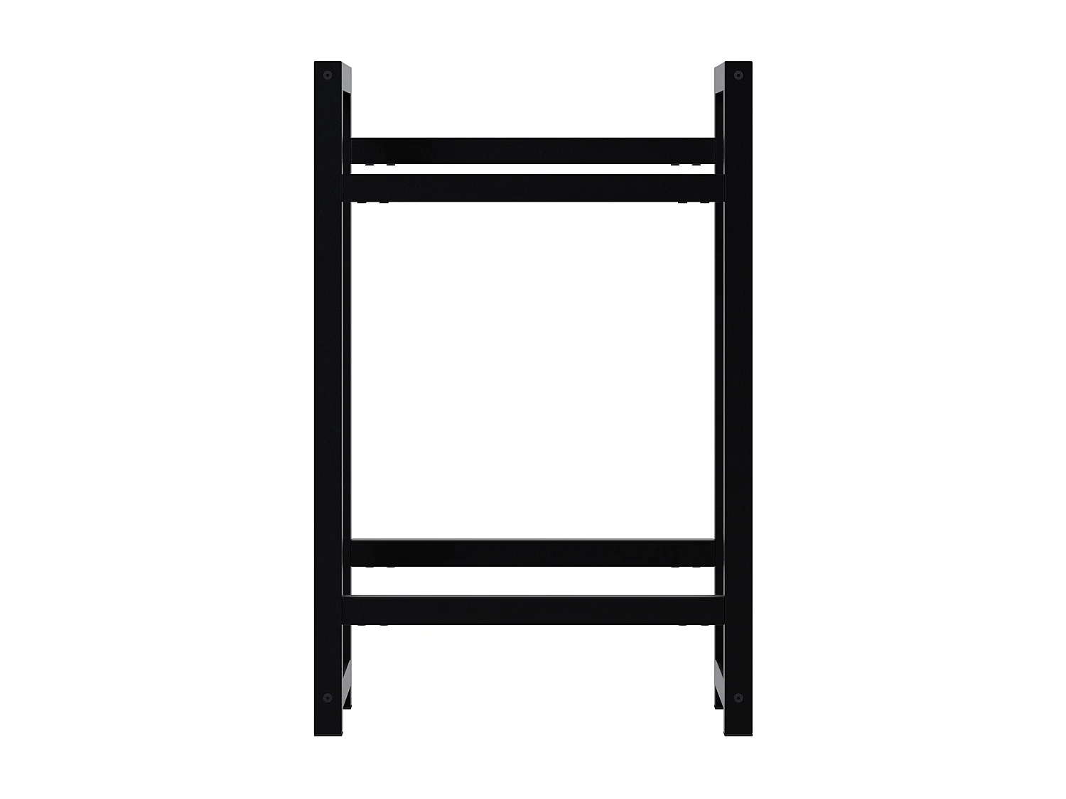 Getränkekistenständer - Metall - schwarz - Stack