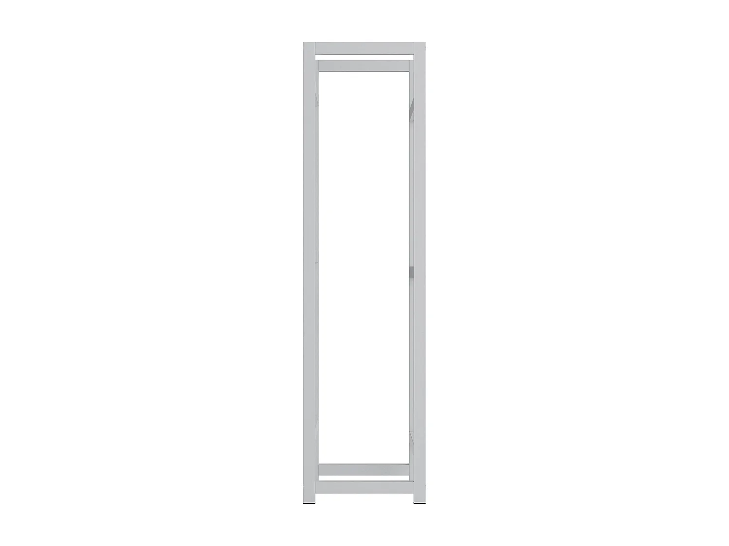 Support pour caisses de boissons - Métal - Blanc - Stack