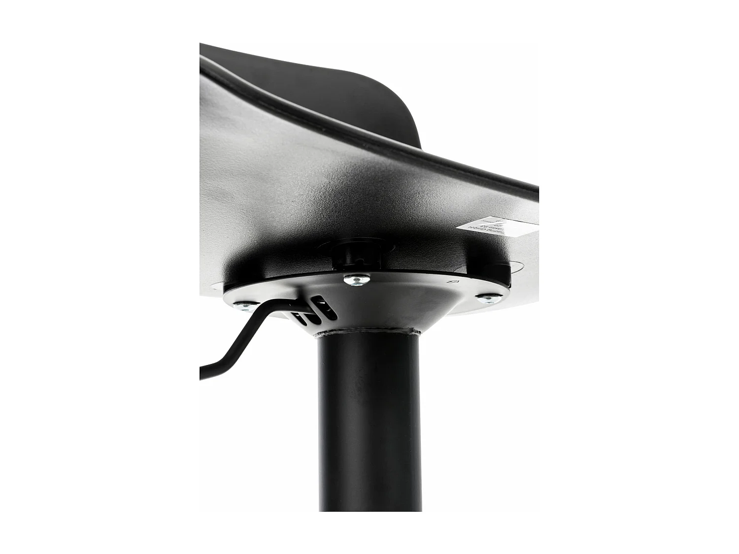 Lot de 2 Ensemble table de bar - Plastique - Noir - Medora