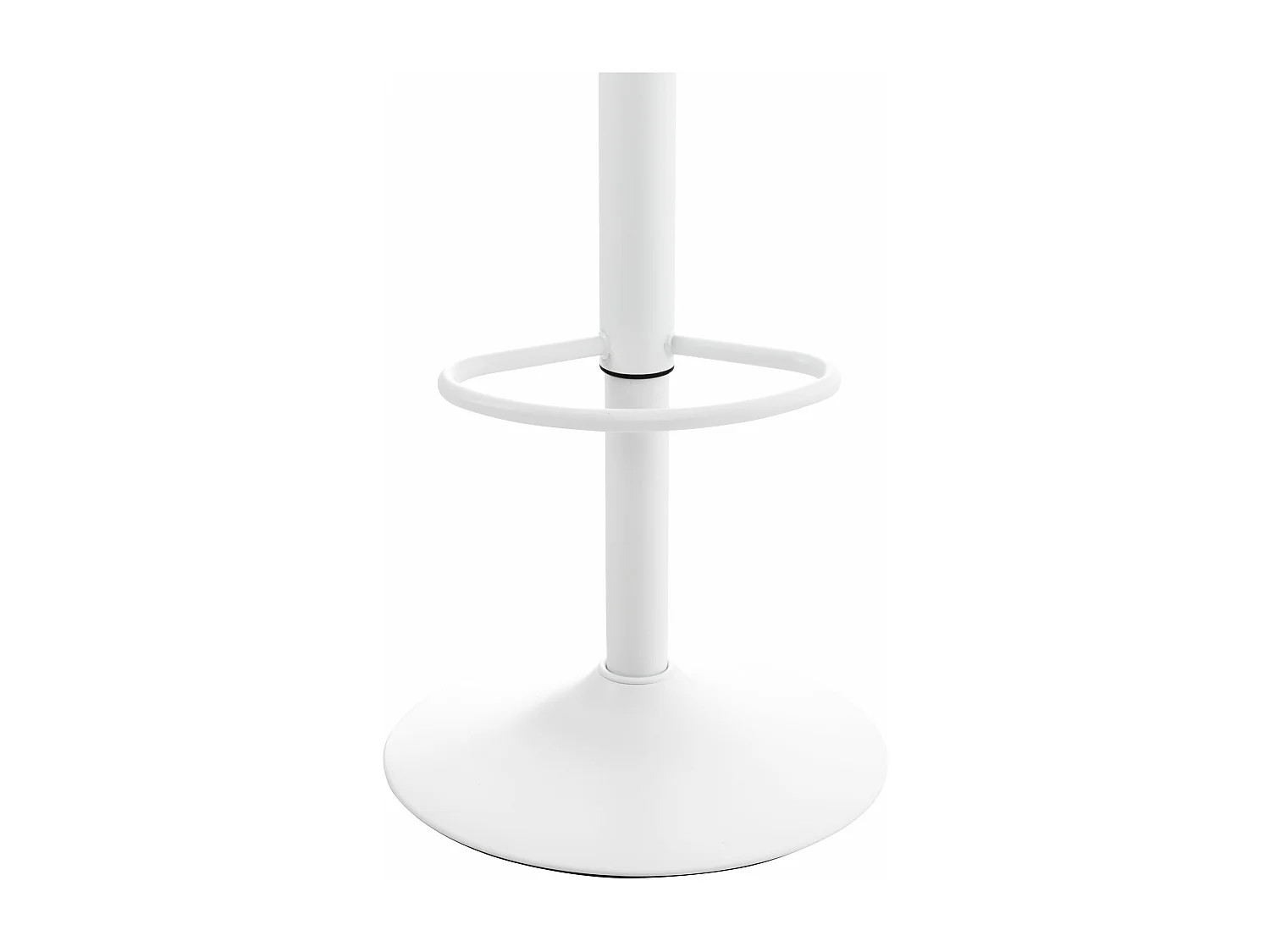 Lot de 2 Ensemble table de bar - Plastique - Blanc - Medora