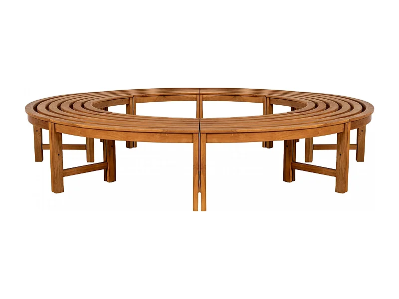 Banc de jardin - Bois - Marron - Nila