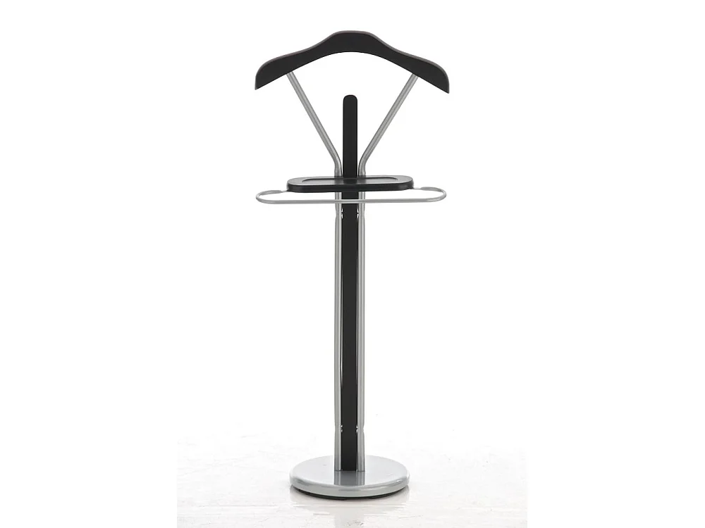 Valet de nuit - Bois - 43 x 28 x 109cm - Noir - Ronald