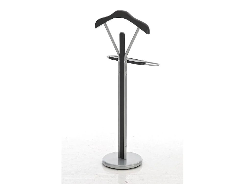 Valet de nuit - Bois - 43 x 28 x 109cm - Noir - Ronald