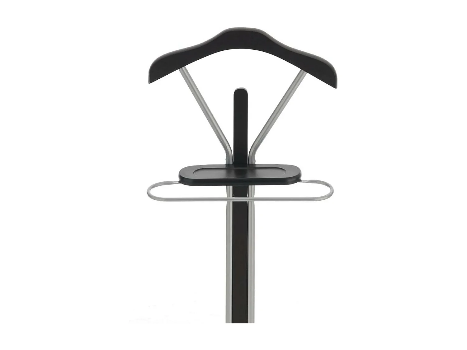 Valet de nuit - Bois - 43 x 28 x 109cm - Noir - Ronald