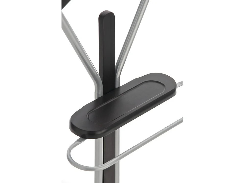 Valet de nuit - Bois - 43 x 28 x 109cm - Noir - Ronald