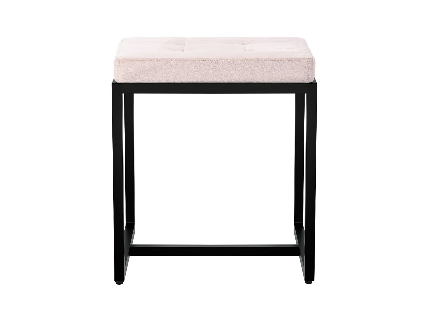 Tabouret - Velours - Crème - Barci