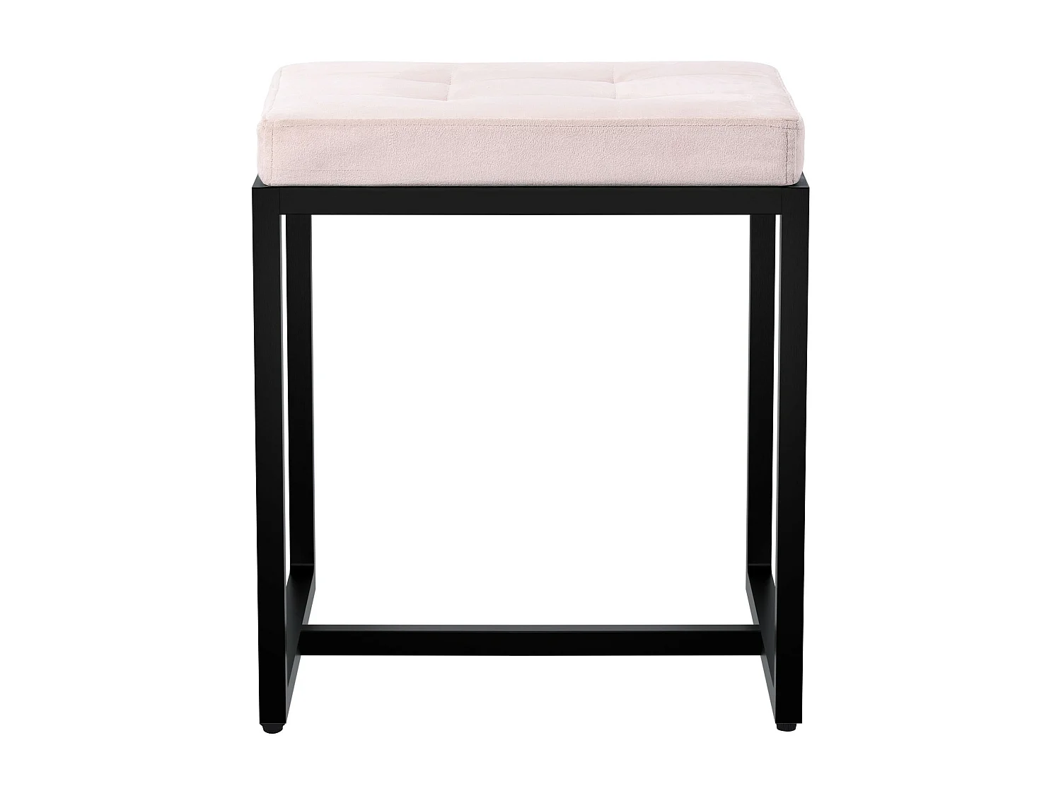Tabouret - Velours - Crème - Barci