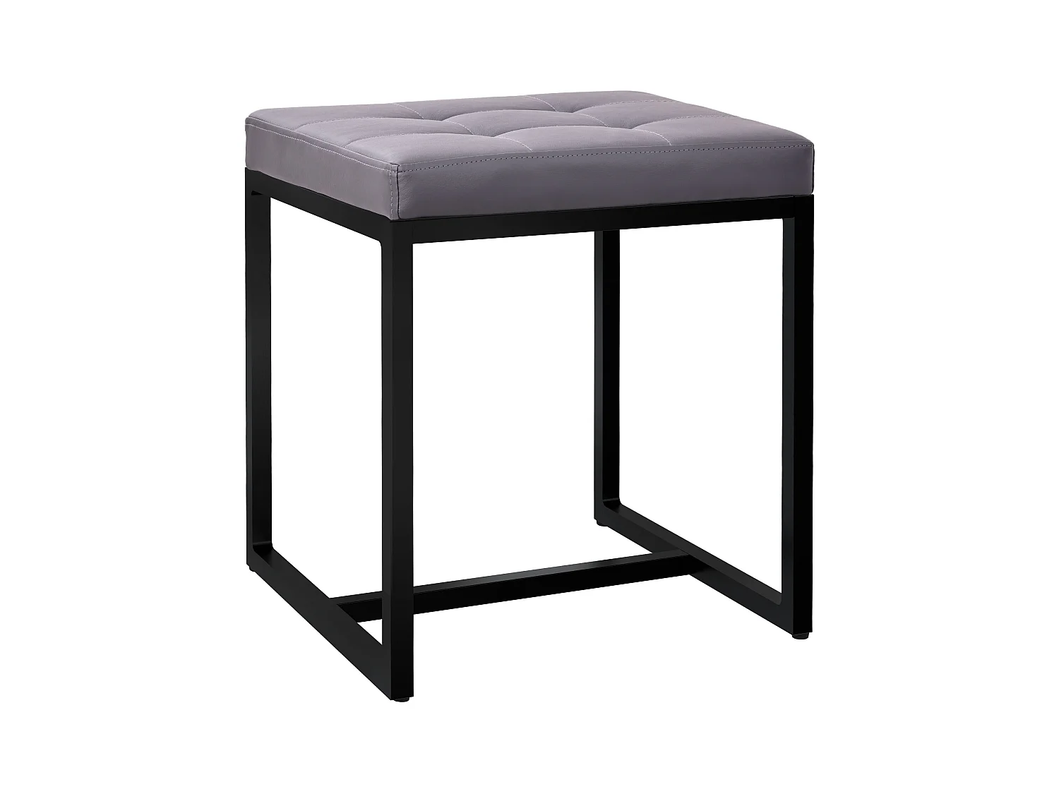 Tabouret - Similicuir - Gris - Barci