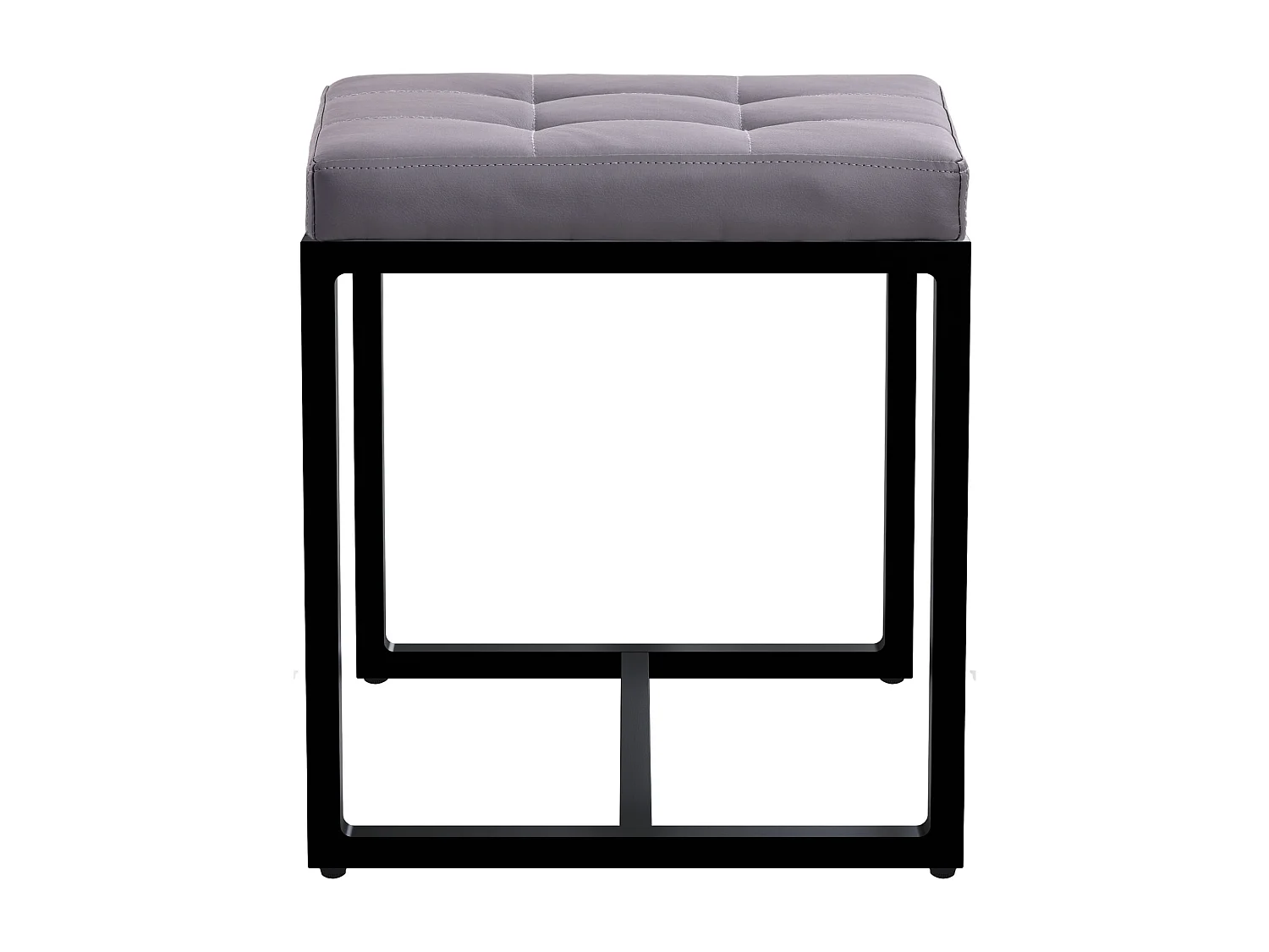 Tabouret - Similicuir - Gris - Barci