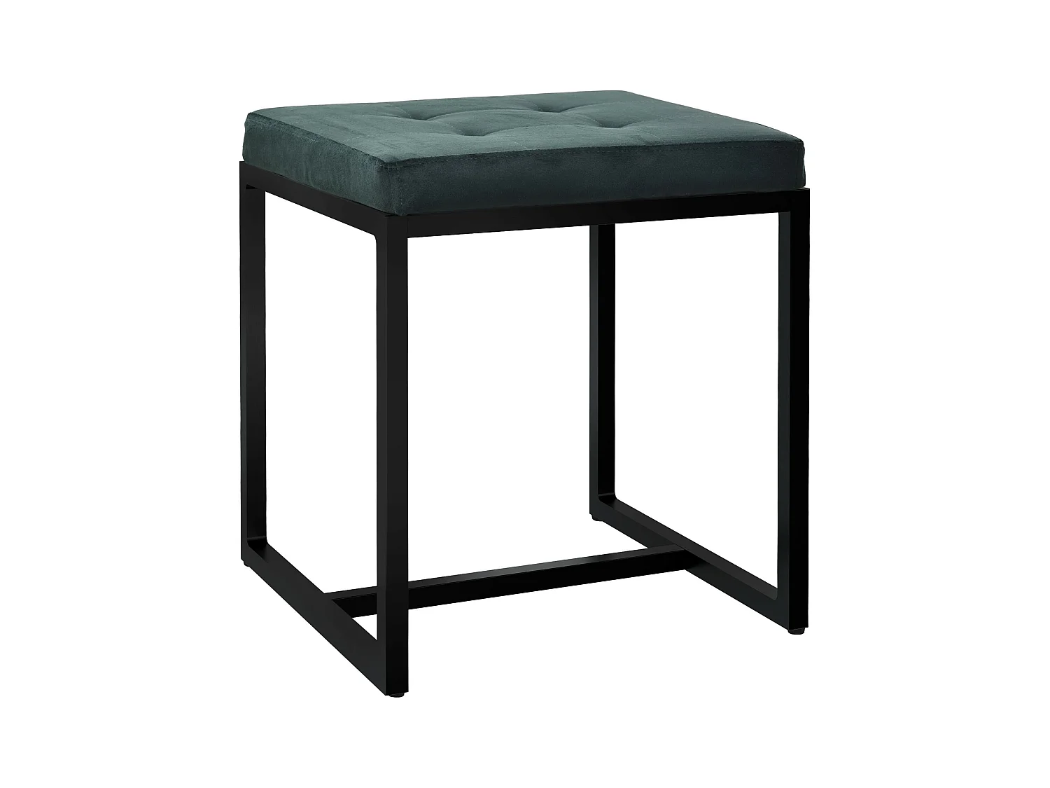 Tabouret - Velours - Vert - Barci