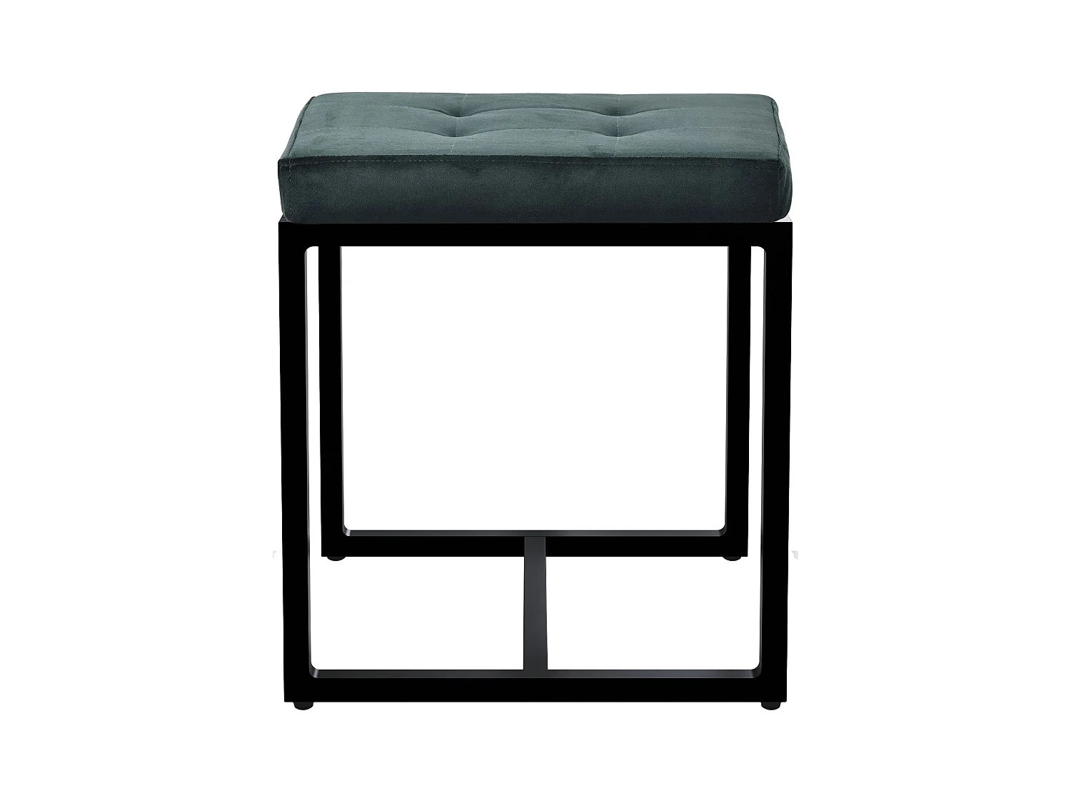 Tabouret - Velours - Vert - Barci