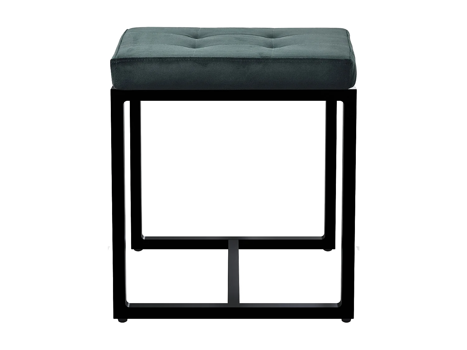 Tabouret - Velours - Vert - Barci