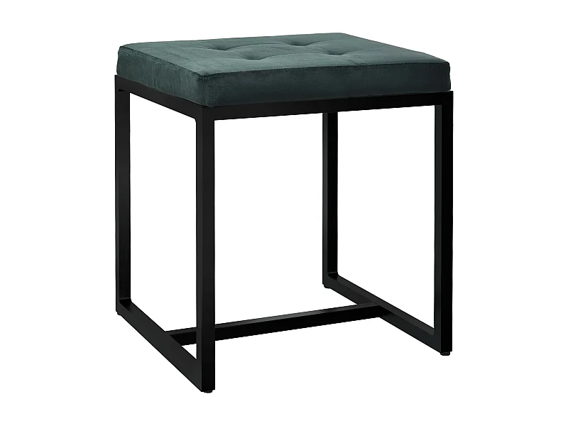 Tabouret - Velours - Vert - Barci