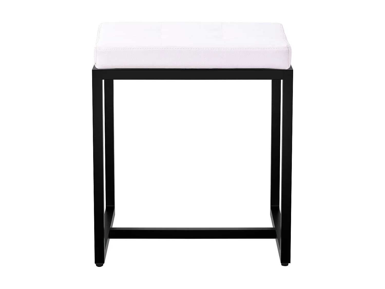 Tabouret - Similicuir - Blanc - Barci