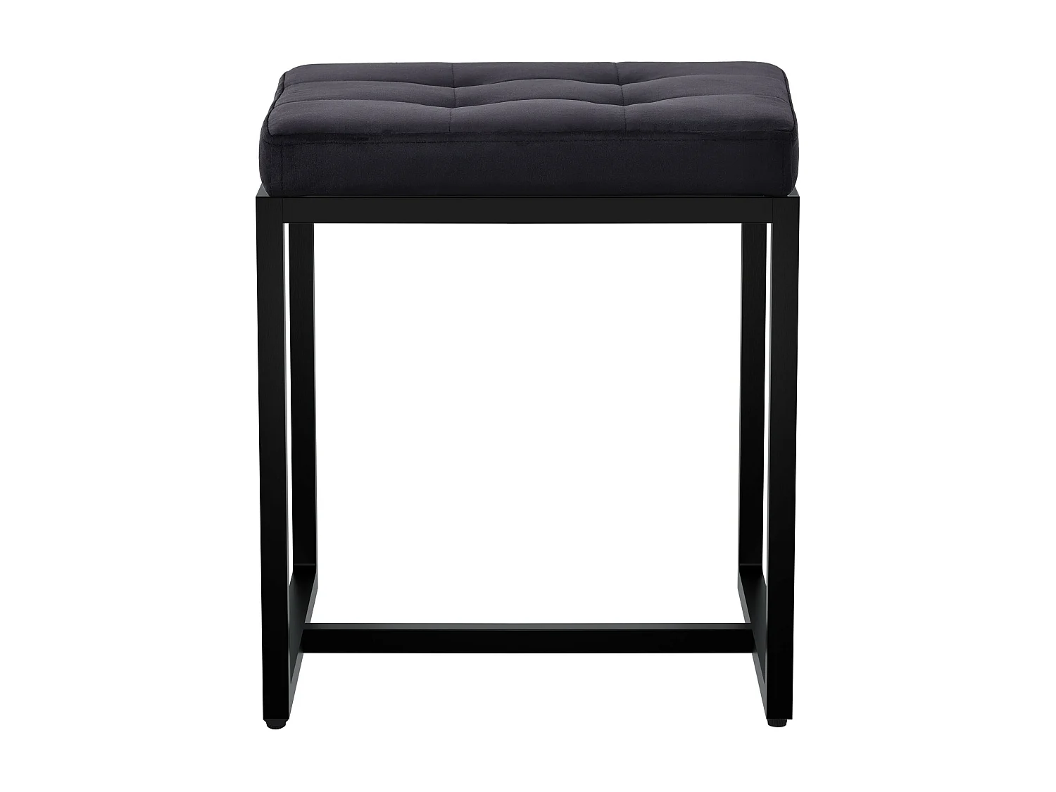 Tabouret - Velours - Noir - Barci