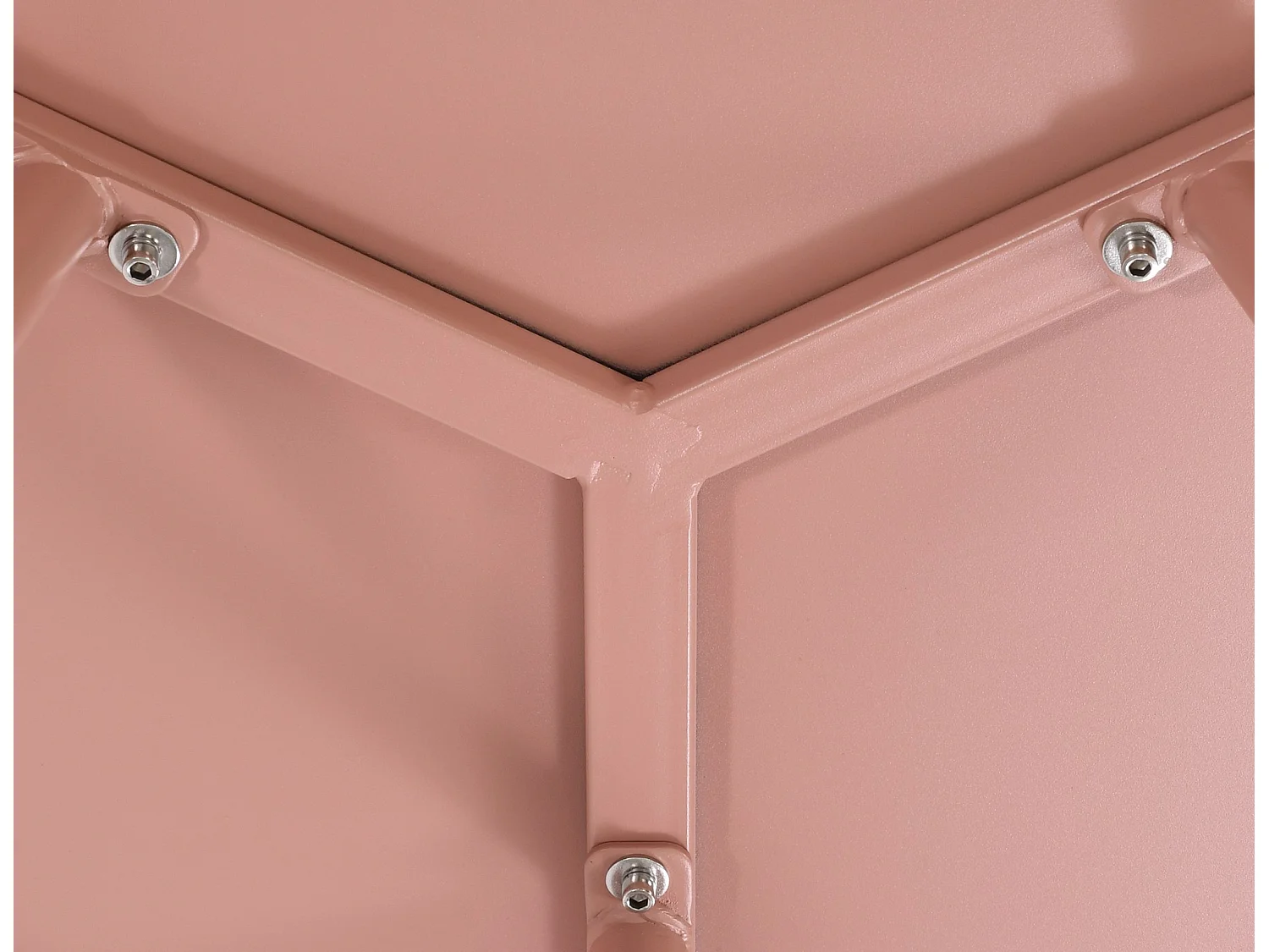 Table basse - Plastique - Rose - Minot