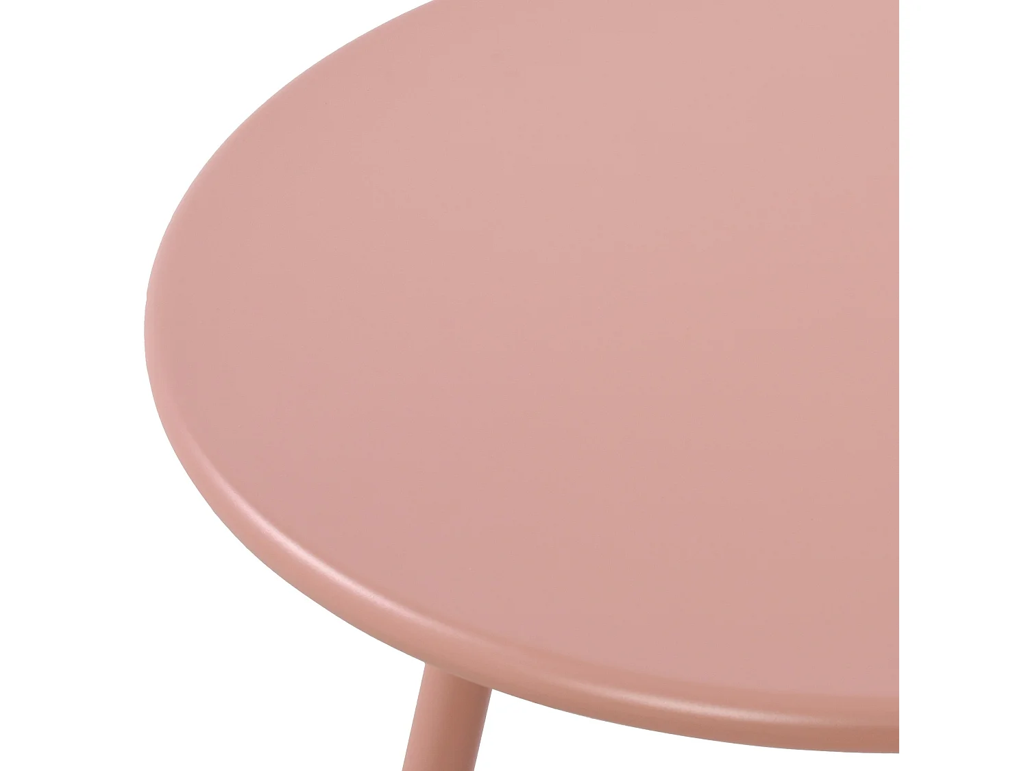 Table basse - Plastique - Rose - Minot