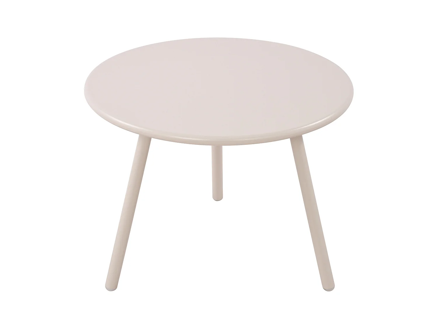 Table basse - Plastique - Gris clair - Minot