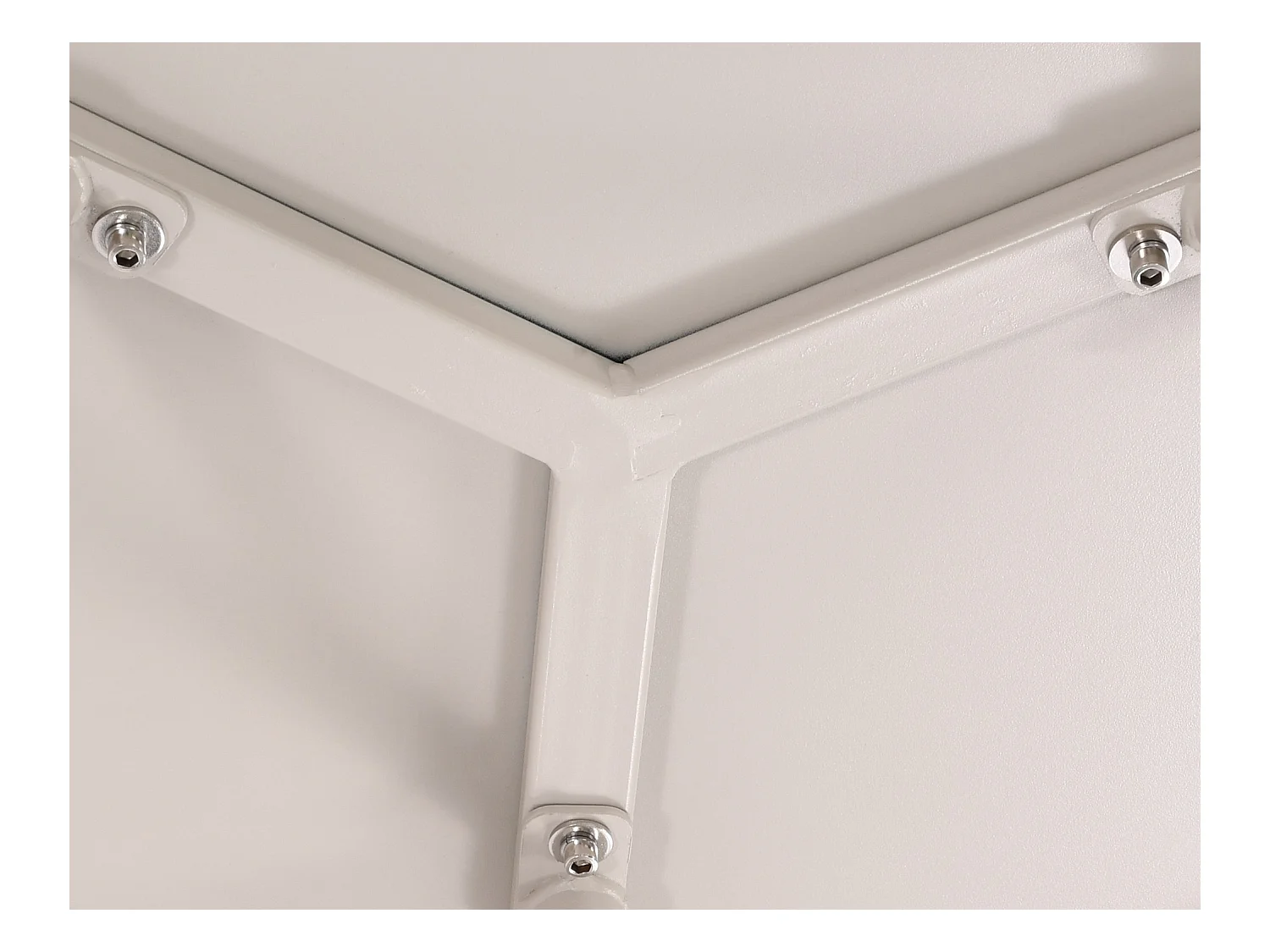 Table basse - Plastique - Gris clair - Minot