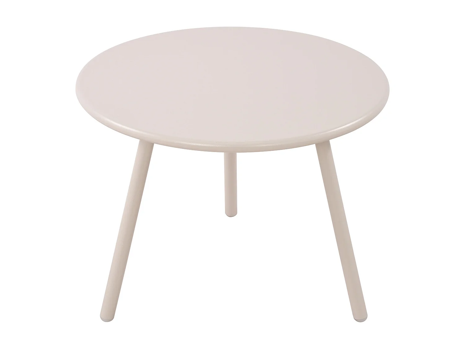 Table basse - Plastique - Gris clair - Minot