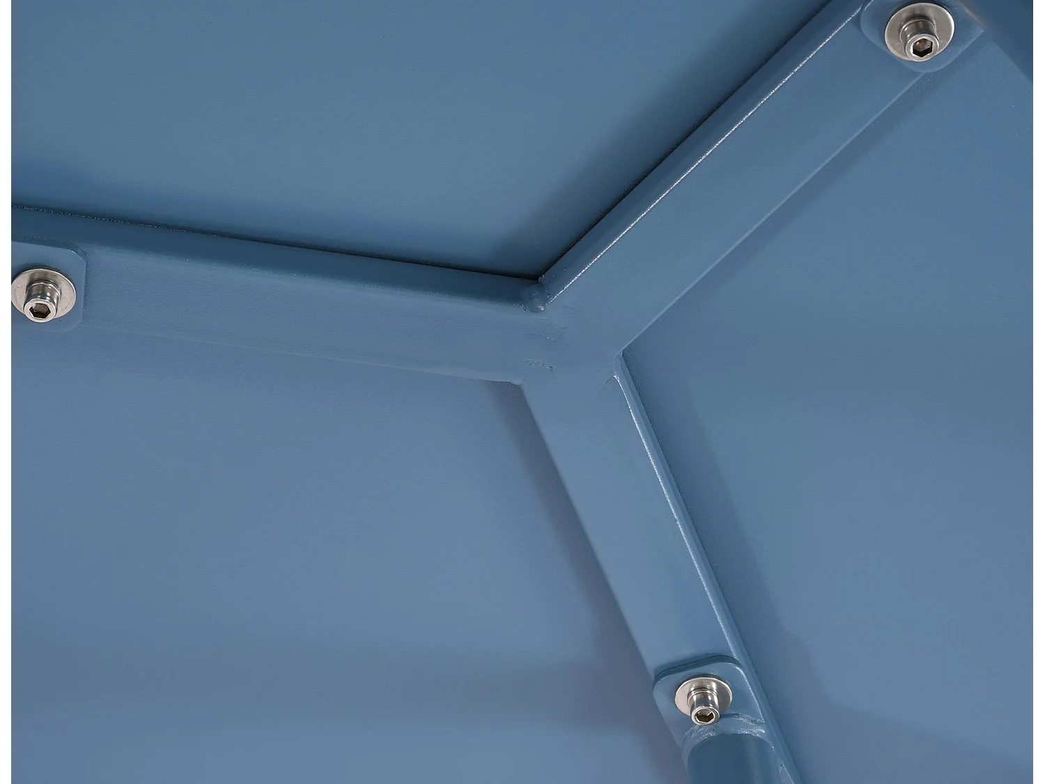 Table basse - Plastique - Bleu - Minot