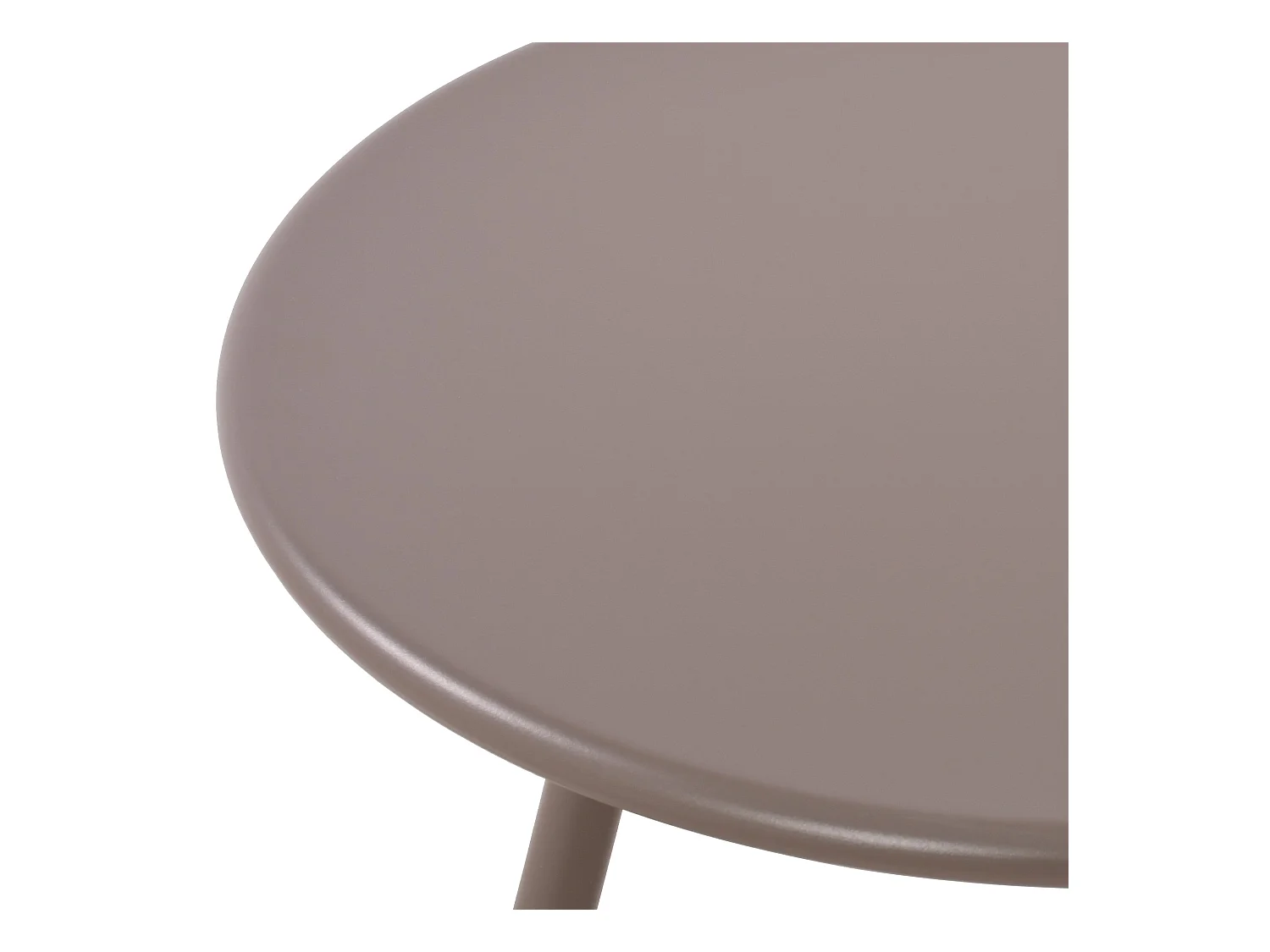 Table basse - Plastique - Taupe - Minot