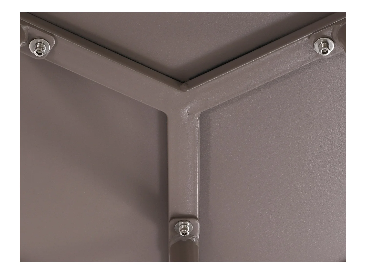 Table basse - Plastique - Taupe - Minot