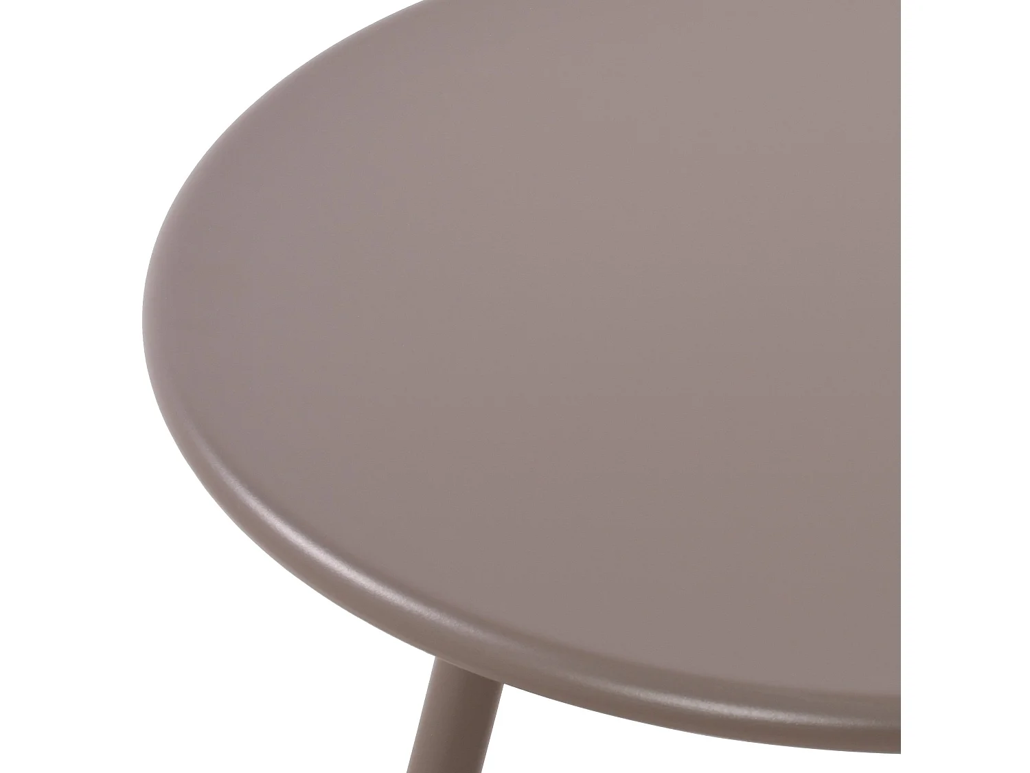 Table basse - Plastique - Taupe - Minot