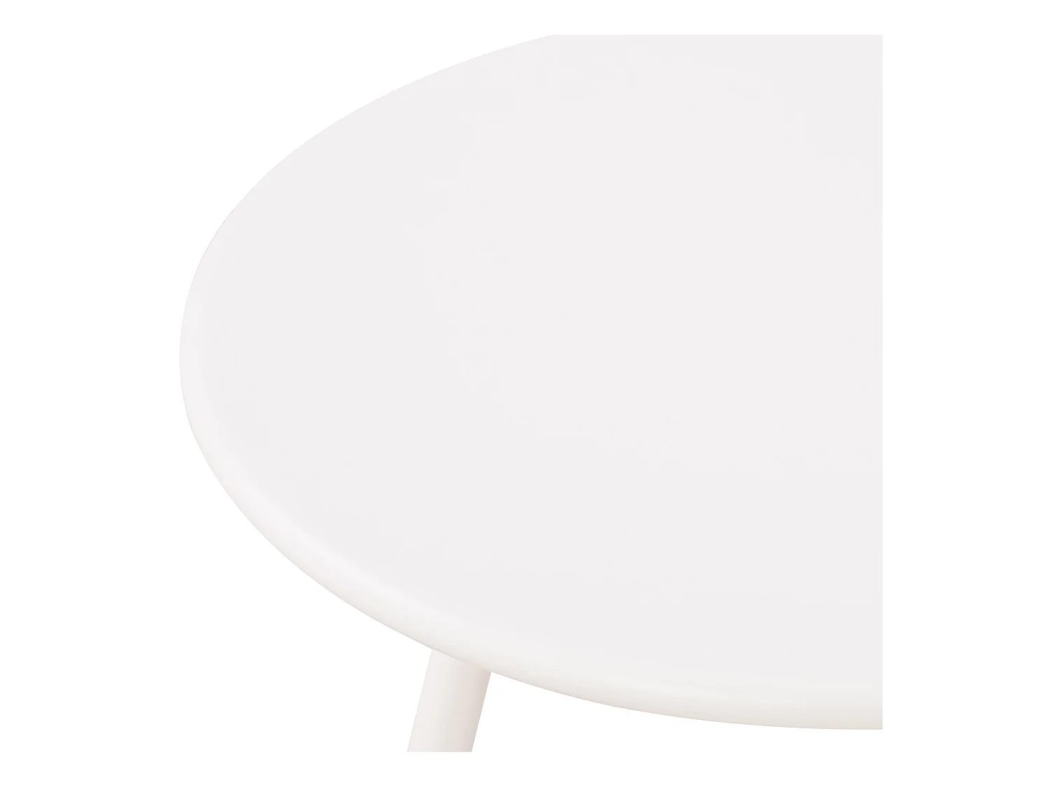 Table basse - Plastique - Blanc - Minot