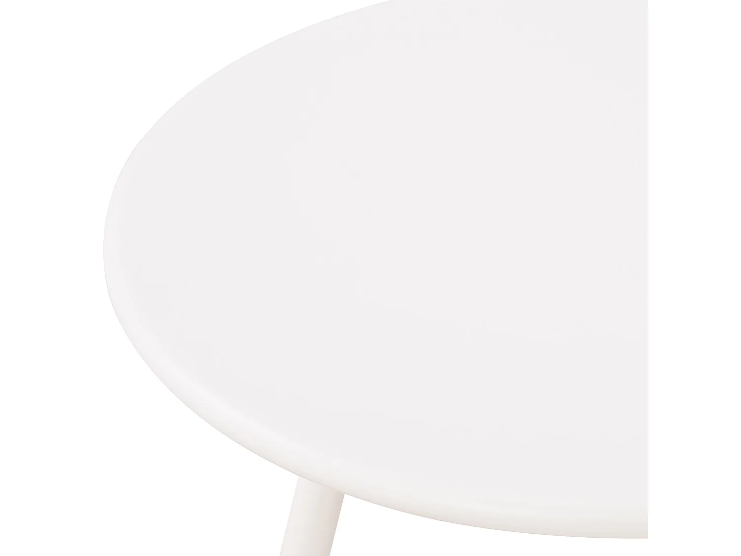 Table basse - Plastique - Blanc - Minot