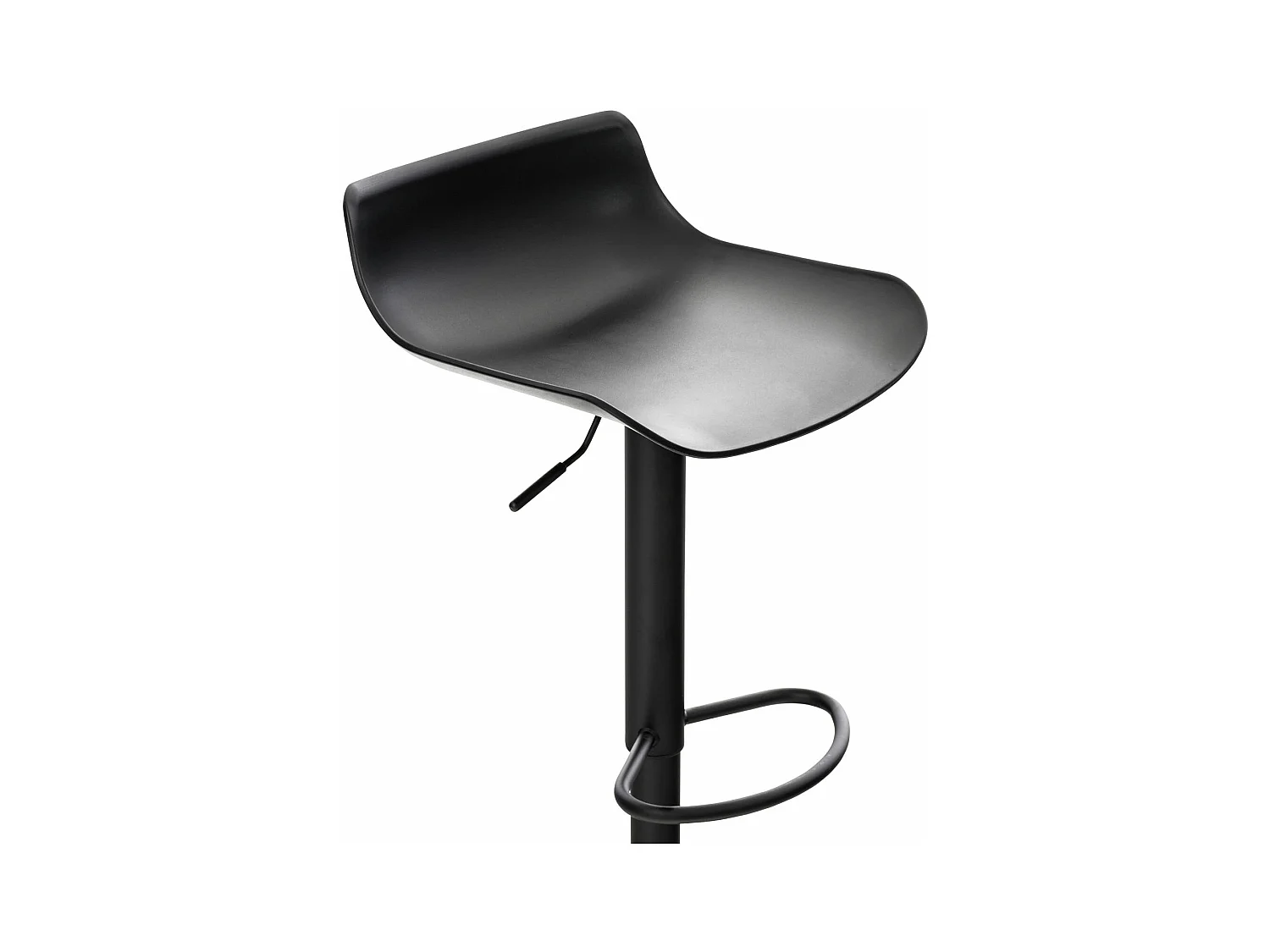 Lot de 2 Ensemble table de bar - Plastique - Noir - Fernie