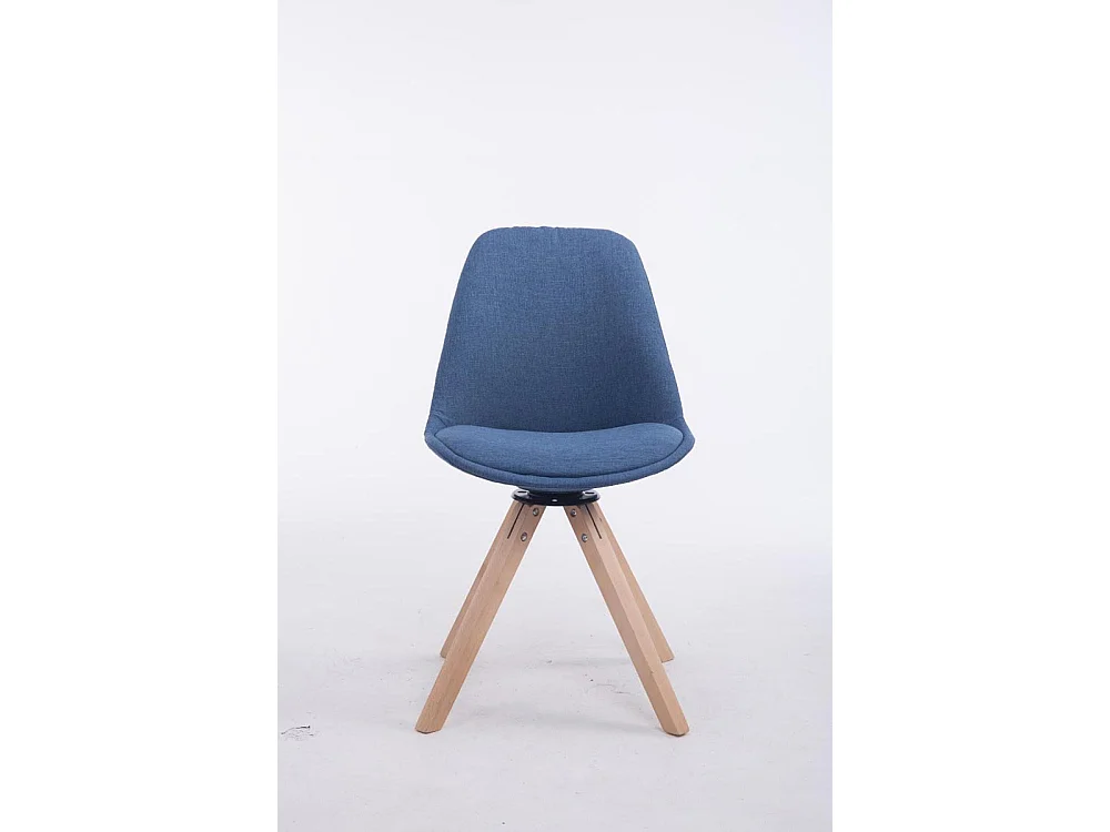chaise salle à manger - Tissu & Nature - Bleu - Troyes