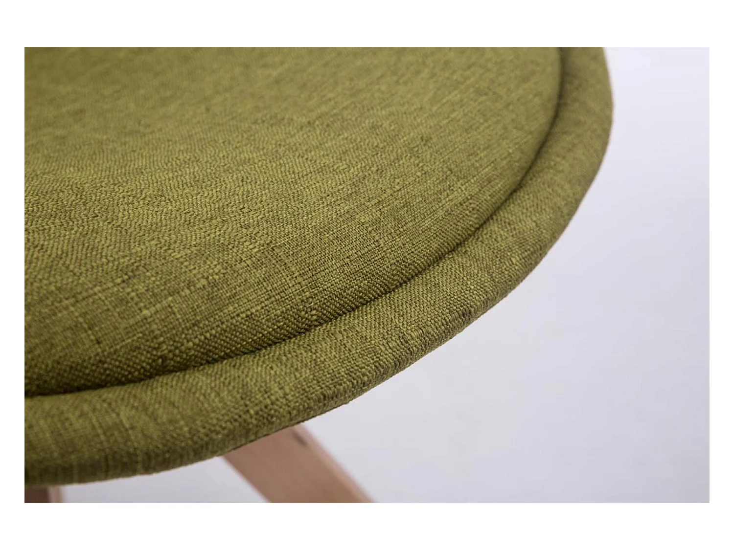 Eetkamerstoelen - Stof & natura - groen - Troyes