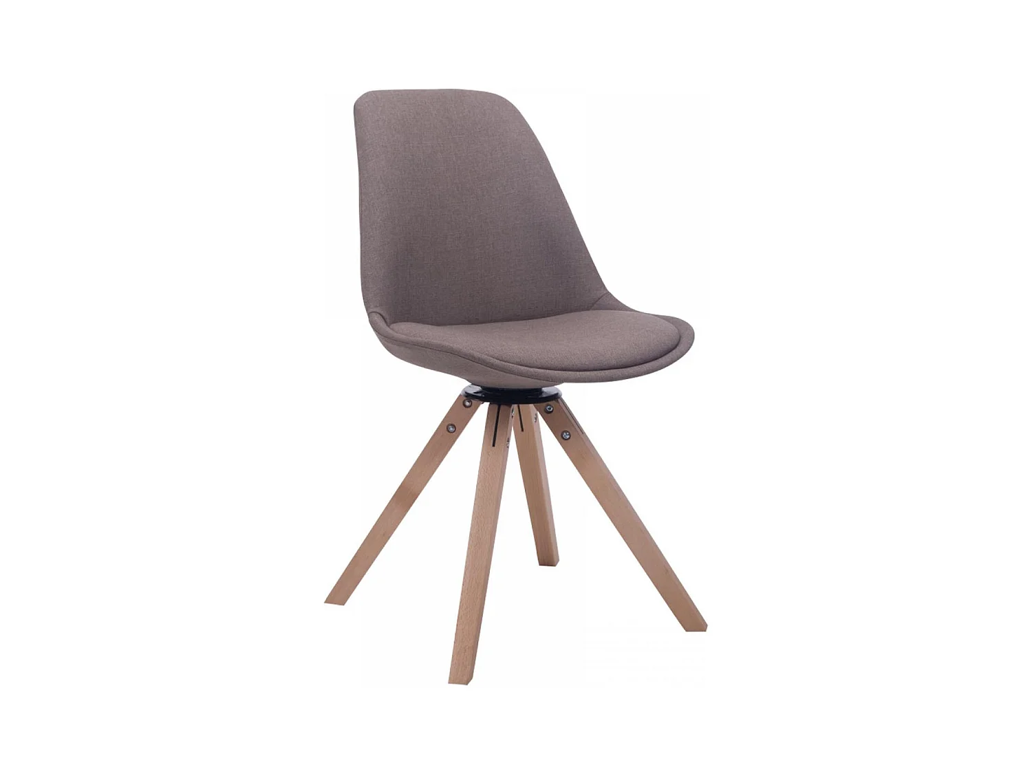 chaise salle à manger - Tissu & Nature - Taupe - Troyes