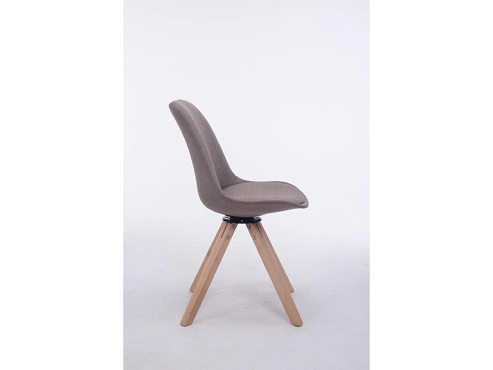 chaise salle à manger - Tissu & Nature - Taupe - Troyes