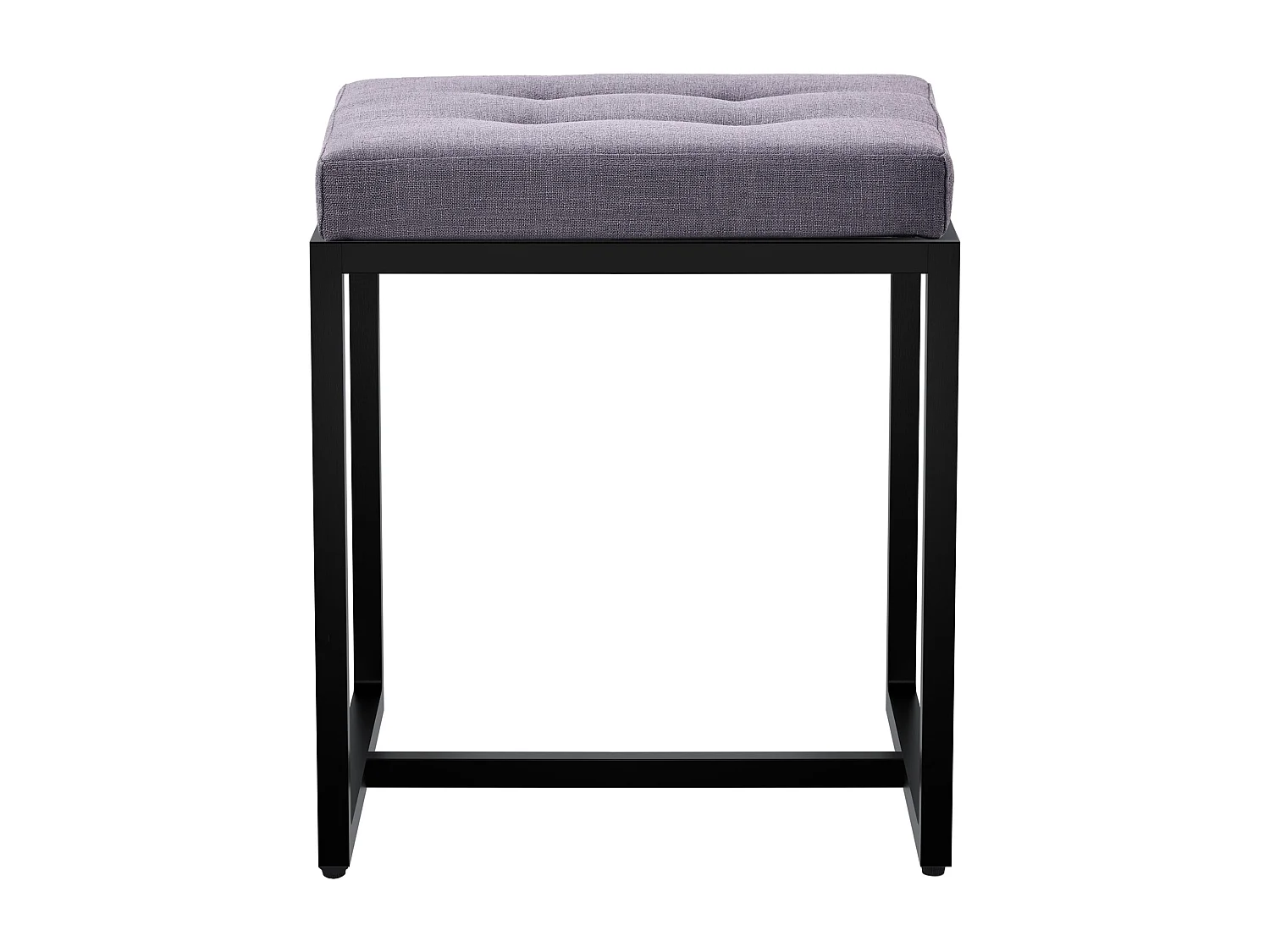 Tabouret - Tissu - Gris foncé - Barci