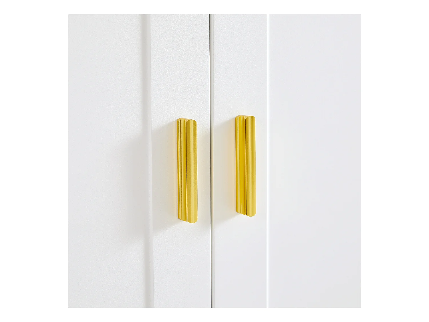 Meuble à chaussures 120x35x92cm - 1 tiroir + 3 portes - pieds en métal - Blanc