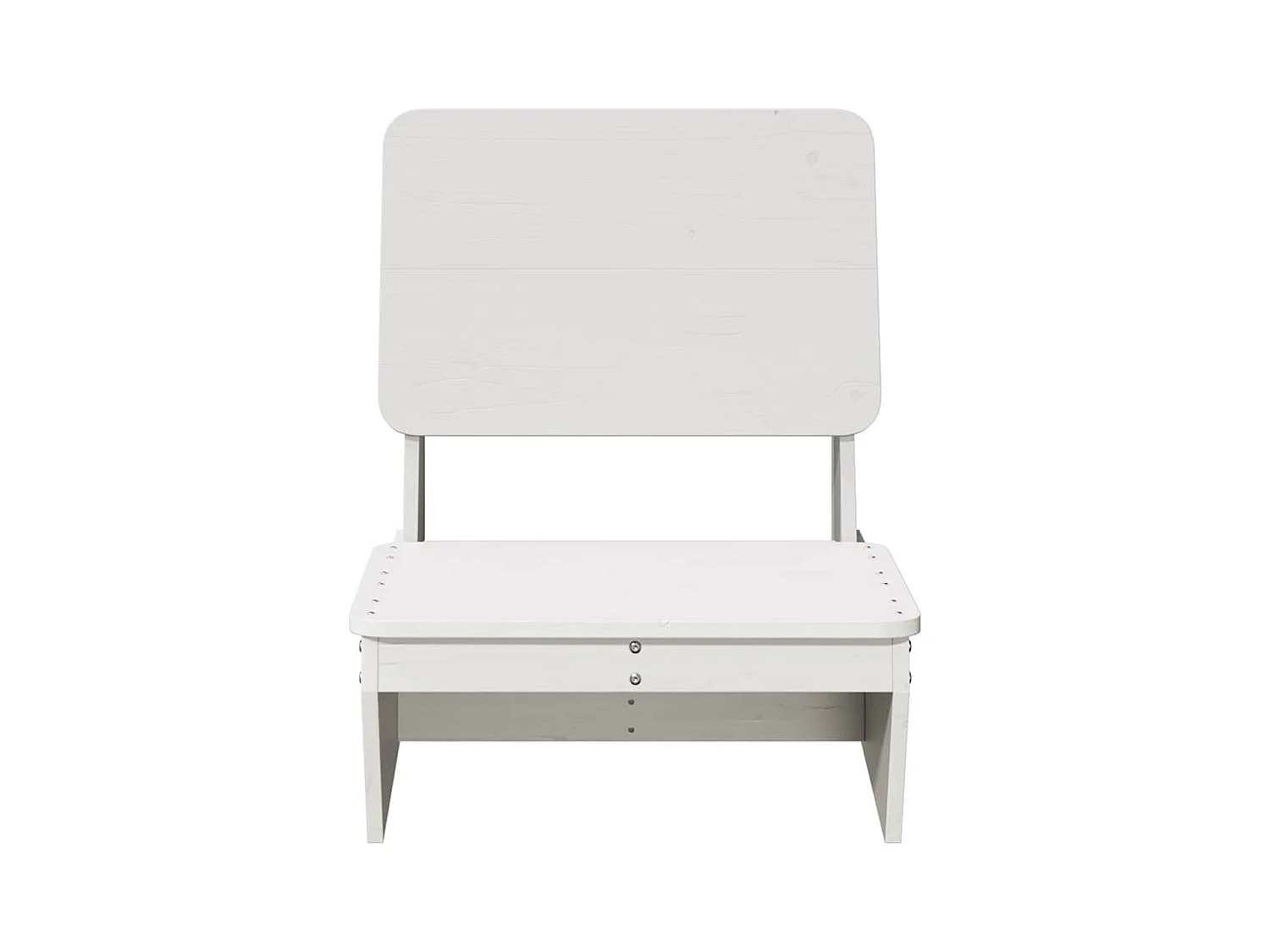 Cadeiras de jardim 2 peças 60x64x70,5 cm pinho maciço branco