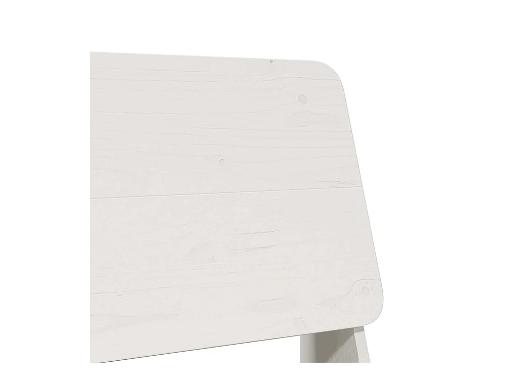 Cadeiras de jardim 2 peças 60x64x70,5 cm pinho maciço branco