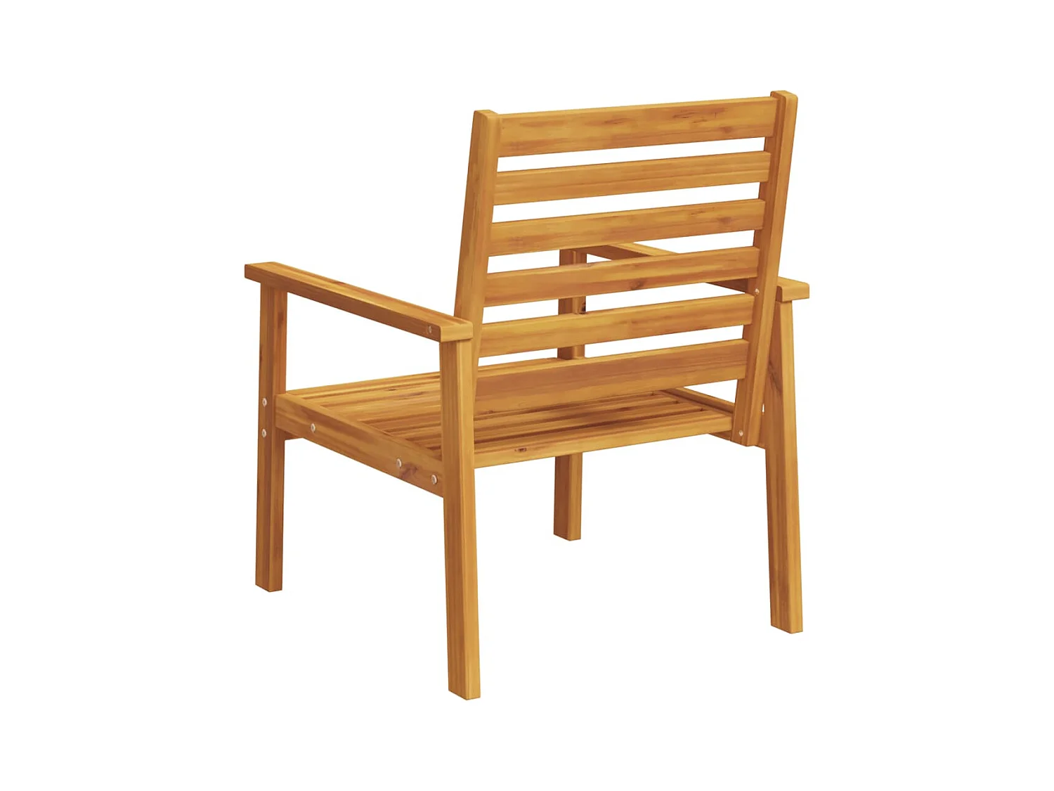 Tuinfauteuil 2 stuks 66,5 x 65 x 81 cm massief acaciahout