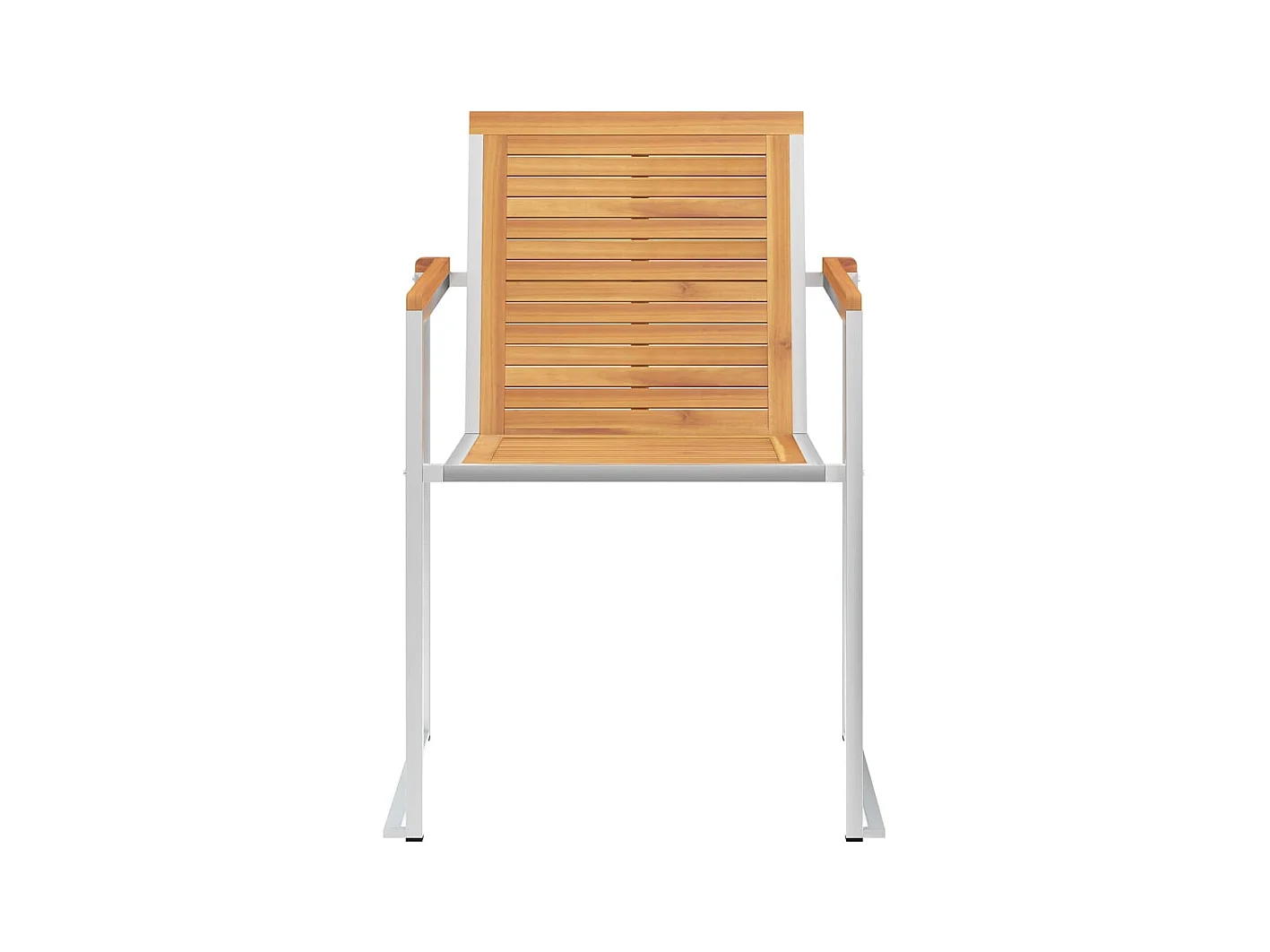 Chaises de jardin 6 pièces avec coussins Bois de teck massif