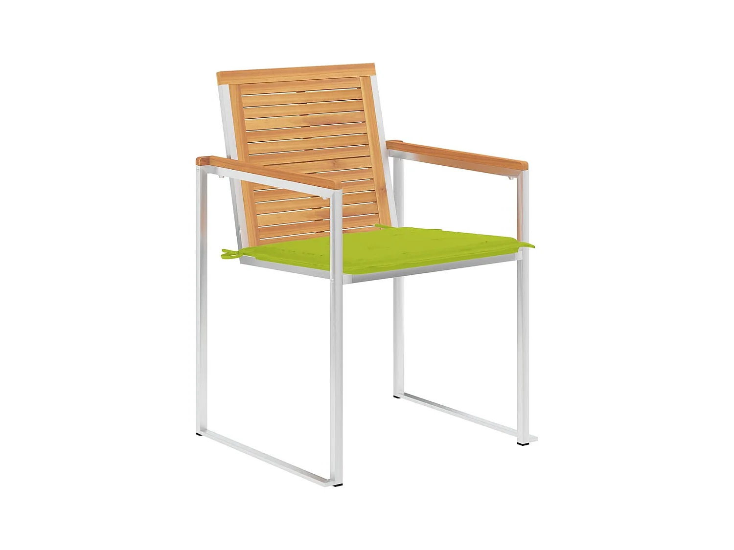 Chaises de jardin 6 pièces avec coussins Bois de teck massif