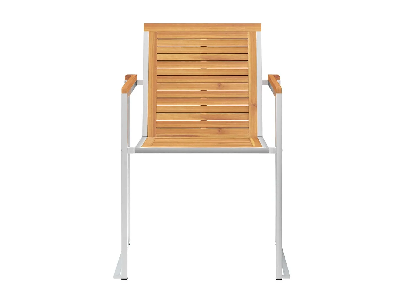 Chaises de jardin 6 pièces avec coussins Bois de teck massif